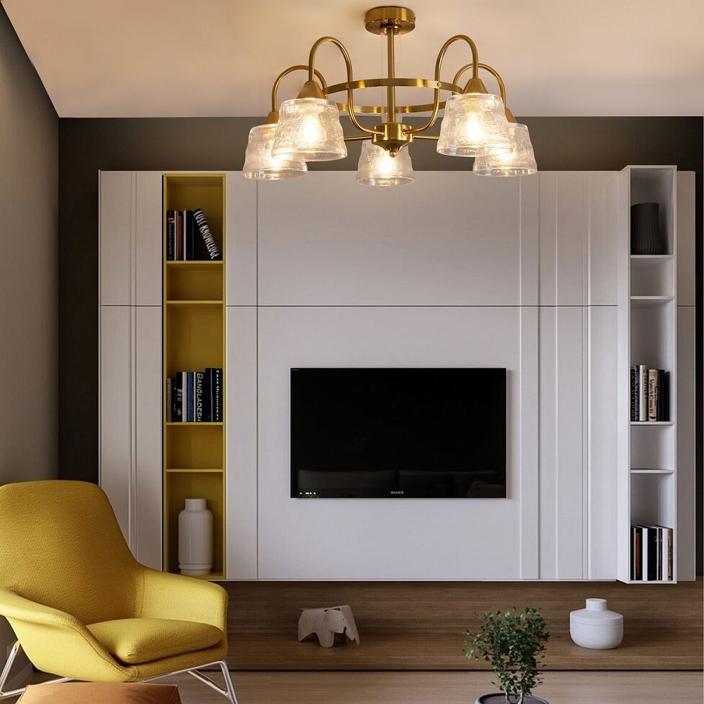 Люстра Карамель / Caramel FR5522PL-05BS1