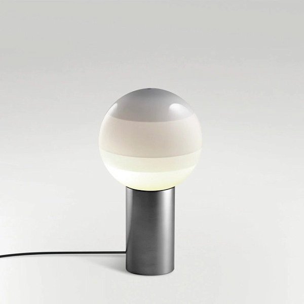 Настольный светильник Dipping Light M белый-графитовый