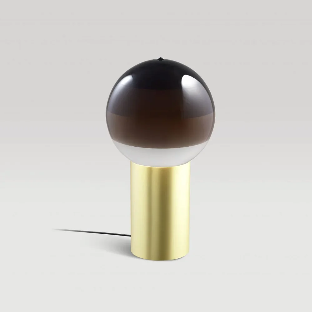 Настольный светильник Dipping Light S Chocolate-матовая латунь