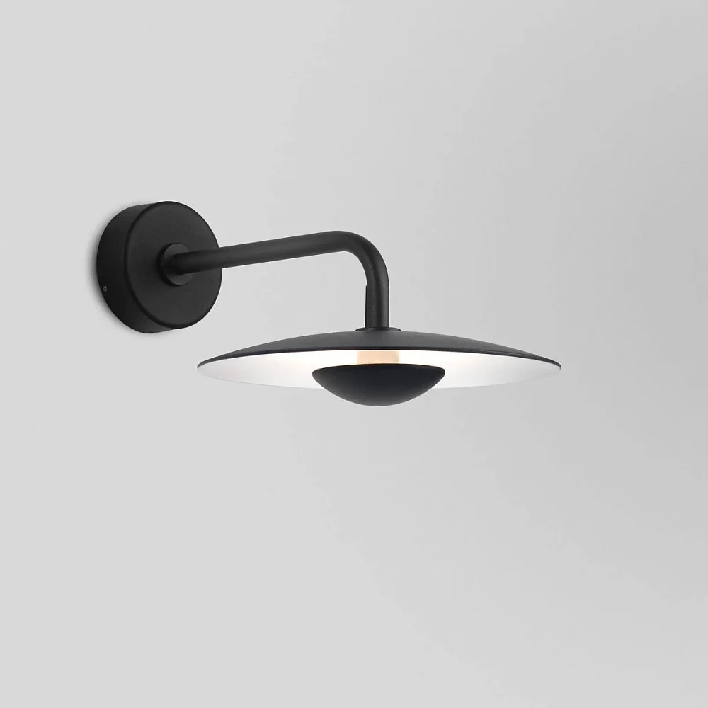 Уличный настенный светильник Ginger 20A 24V IP65 черно-белый