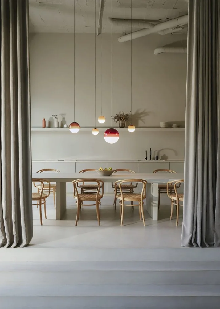Подвесной светильник Dipping Light 20 Burgundy