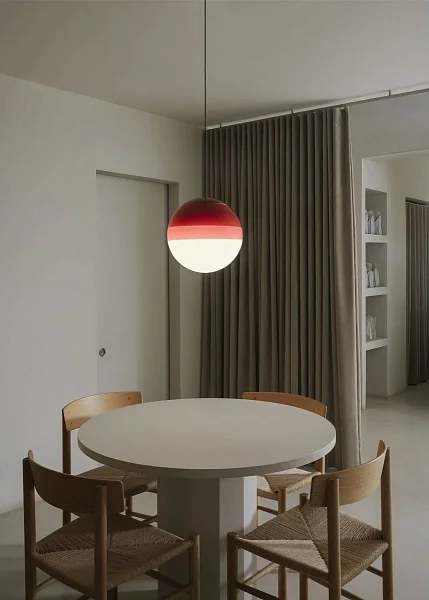 Подвесной светильник Dipping Light 30 Burgundy