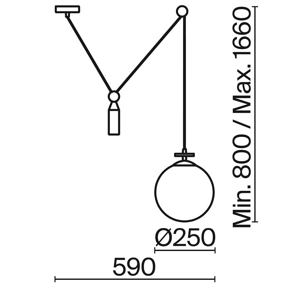 Подвесной светильник Impulse FR5221PL-01B