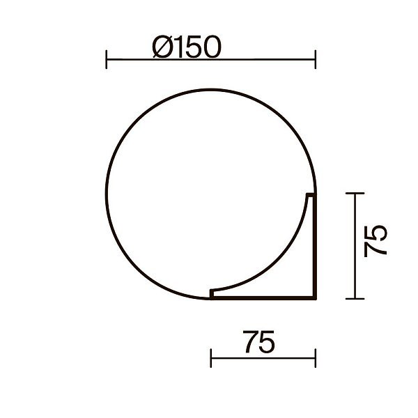 Настенный светильник (бра) Essence FR5490WL-01BS