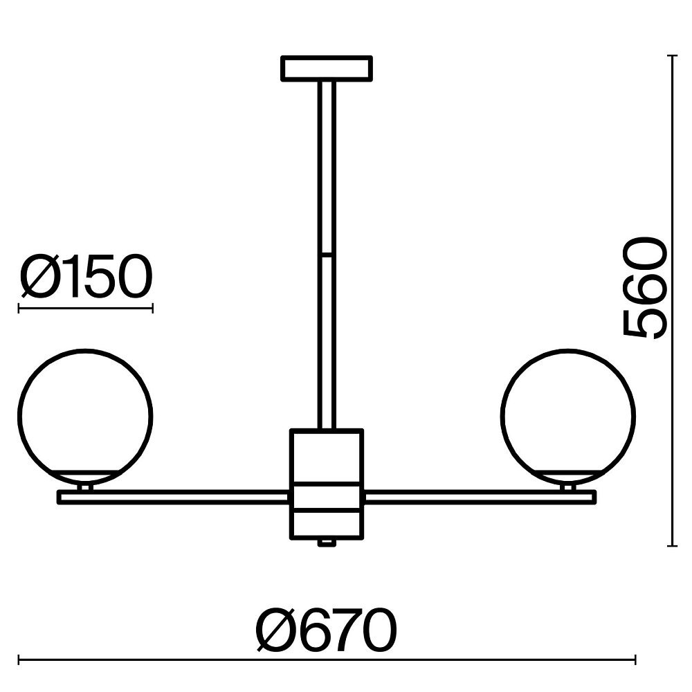 Подвесной светильник Marble FR5230PL-06BS