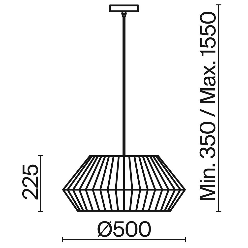 Подвесной светильник LoungeGarden FR5248PL-01BG