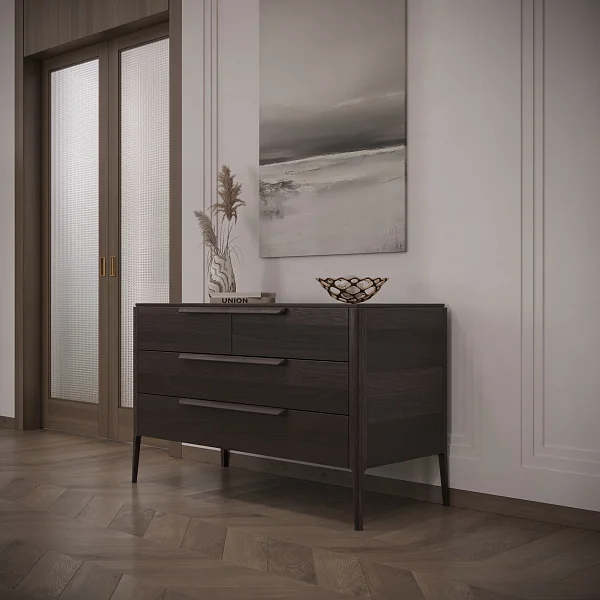 Комод RIVI Harvey широкий (натуральный) 130x56x78,5
