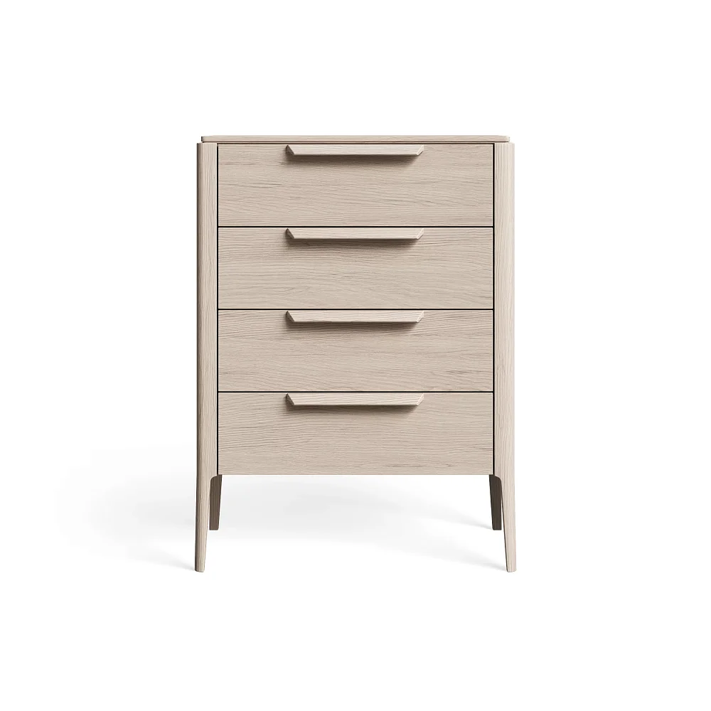 Комод RIVI Harvey узкий (молочный дуб) 70x45x95,7