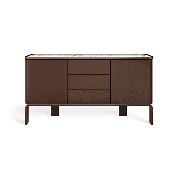 Комод RIVI Circle (дуб/карамель) 175x55x94