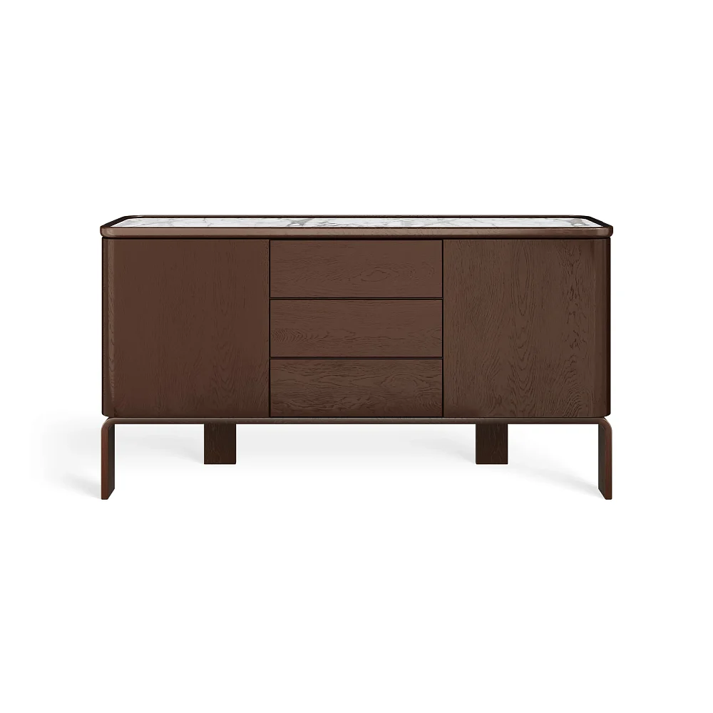 Комод RIVI Circle (дуб/карамель) 175x55x94