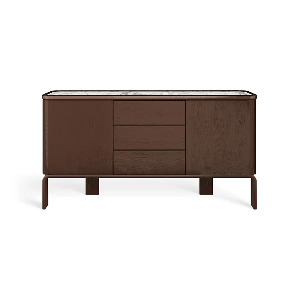 Комод RIVI Circle (дуб/карамель) 175x55x94