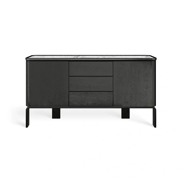 Комод RIVI Circle (дуб/мокко) 175x55x94