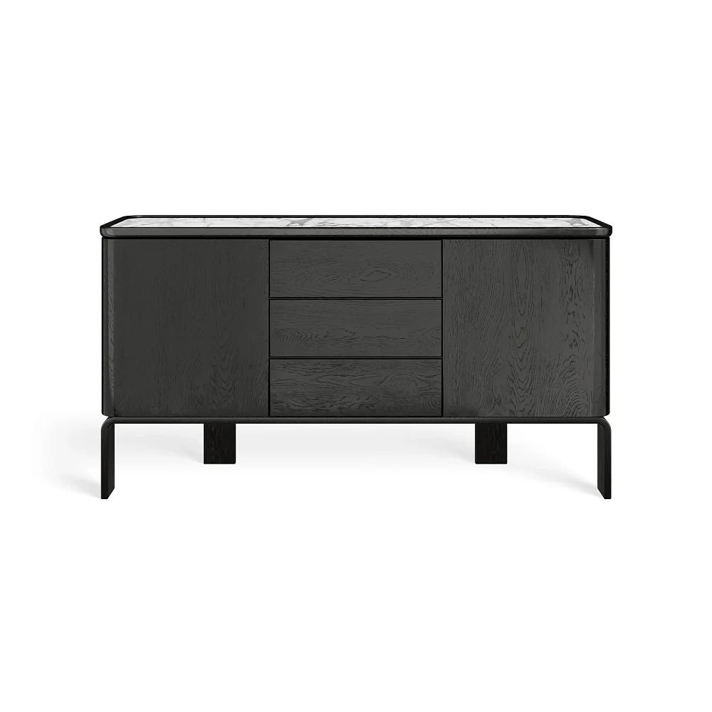 Комод RIVI Circle (дуб/мокко) 175x55x94