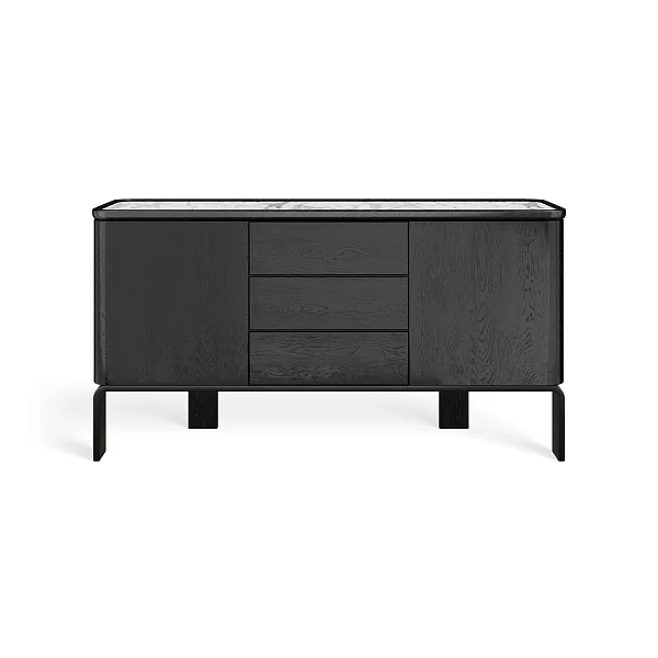 Комод RIVI Circle (дуб/мокко) 175x55x94