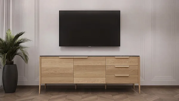Комод-сервант RIVI Harvey (карамель) 212,2x56x78,5