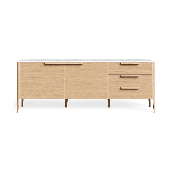 Комод-сервант RIVI Harvey (натуральный) 212,2x56x78,5