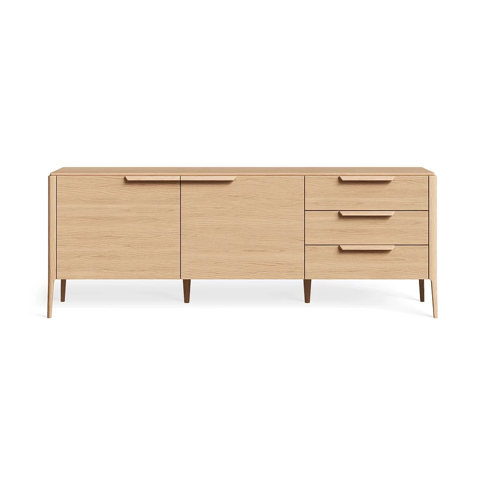 Комод-сервант RIVI Harvey (натуральный) 212,2x56x78,5