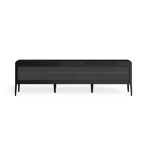 Тумба под ТВ RIVI Harvey со стеклом (мокко) 212,2x45x61,5