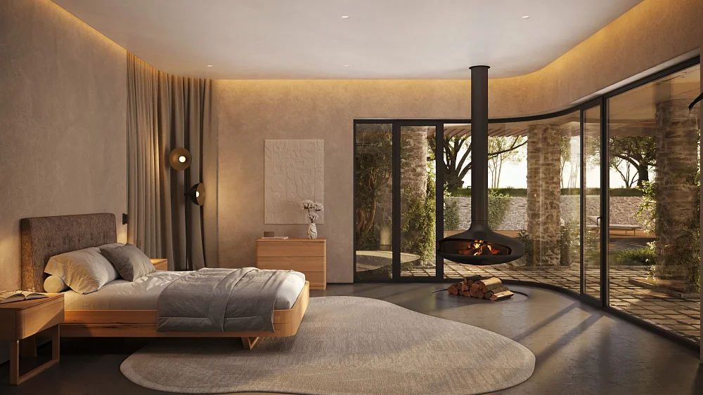 Кровать RIVI Charm (дуб/мокко) 120x200