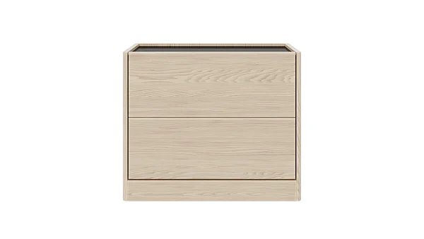 Тумба прикроватная RIVI GIGI (M) (молочный дуб) 60x38x51