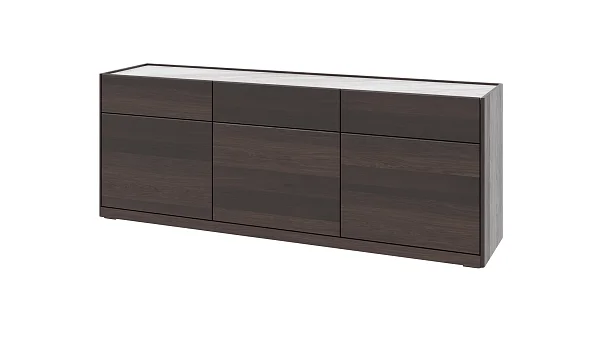 Комод-сервант RIVI GIGI 2 (мокко) 180x45x72