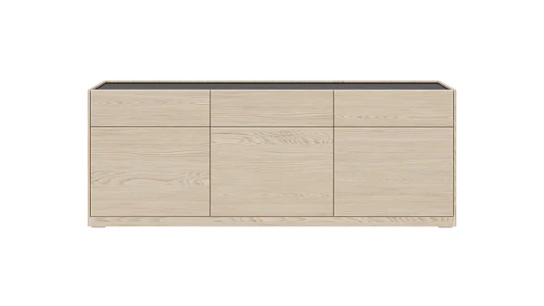 Комод-сервант RIVI GIGI 2 (молочный дуб) 180x45x72