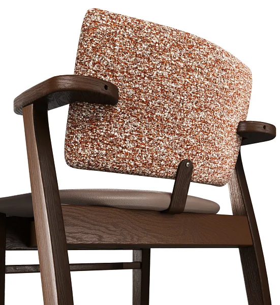 Стул RIVI Harvey (model006) (дуб/карамель) 57x53x78,5