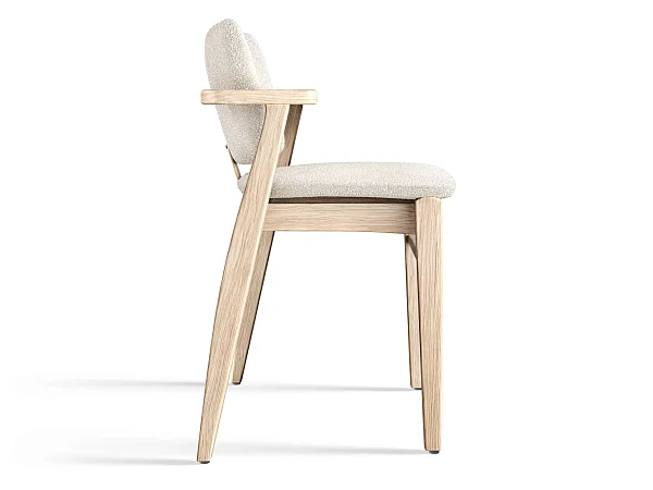 Стул RIVI Harvey (model006) (дуб/молочный дуб) 57x53x78,5