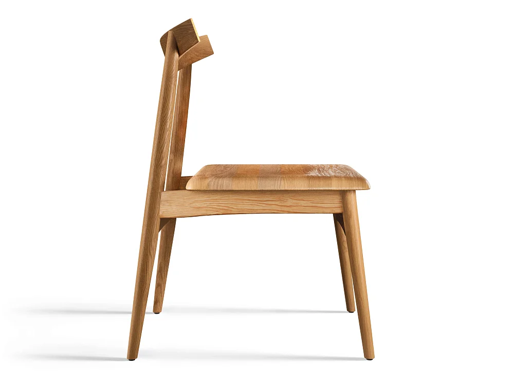 Стул RIVI Wood (model004) (дуб/натуральный) 47x58x80,7