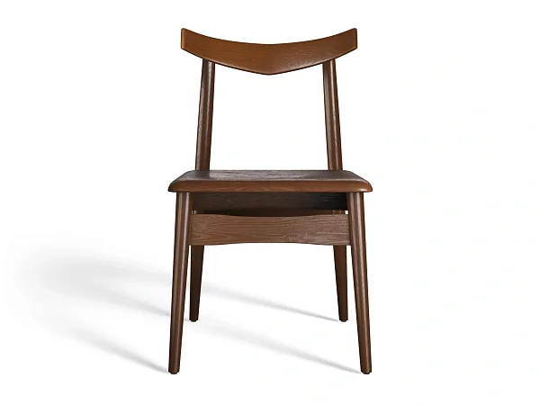 Стул RIVI Wood (model004) (дуб/карамель) 47x58x80,7