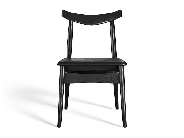 Стул RIVI Wood (model004) (дуб/мокко) 47x58x80,7