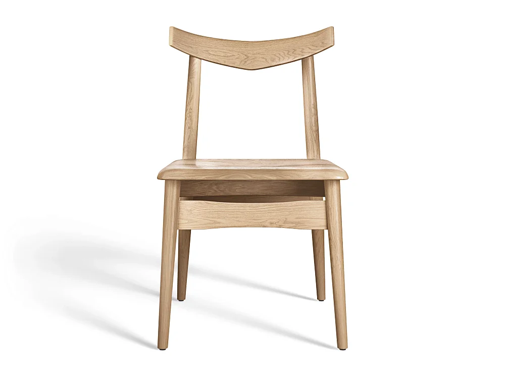 Стул RIVI Wood (model004) (дуб/молочный дуб) 47x58x80,7