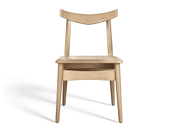 Стул RIVI Wood (model004) (дуб/молочный дуб) 47x58x80,7