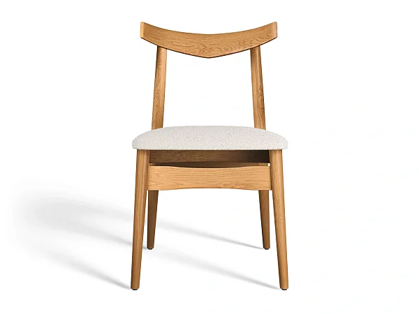 Стул RIVI Wood 1 (model004) (дуб/натуральный (бесцветный)) 47x58x80,7
