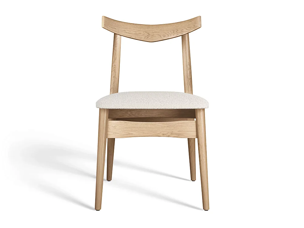 Стул RIVI Wood 1 (model004) (дуб/молочный дуб) 47x58x80,7