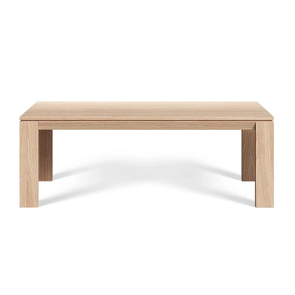 Стол обеденный RIVI Latte (model011) (дуб/молочный дуб) (отделка столешницы - шпон дуба) 120x75x75