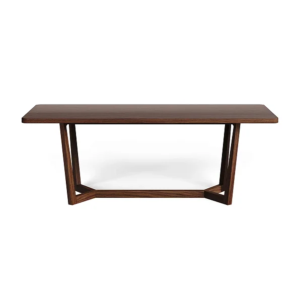 Стол RIVI NUDA (model018) (дуб/карамель) (отделка столешницы - шпон дуба) 180x90x75