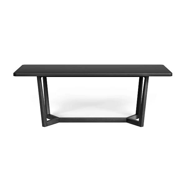 Стол RIVI NUDA (model018) (дуб/мокко) (отделка столешницы - шпон дуба) 220x100x75