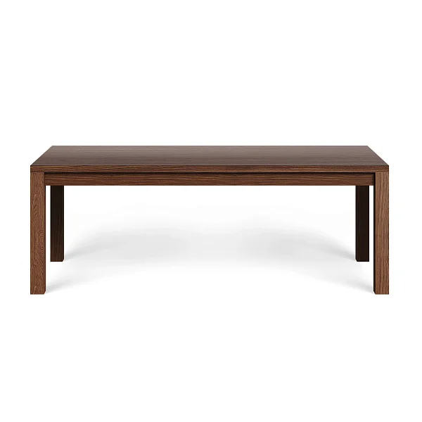 Стол RIVI Latte Basic (model015) (дуб/карамель) (отделка столешницы - шпон дуба) 120x75x75