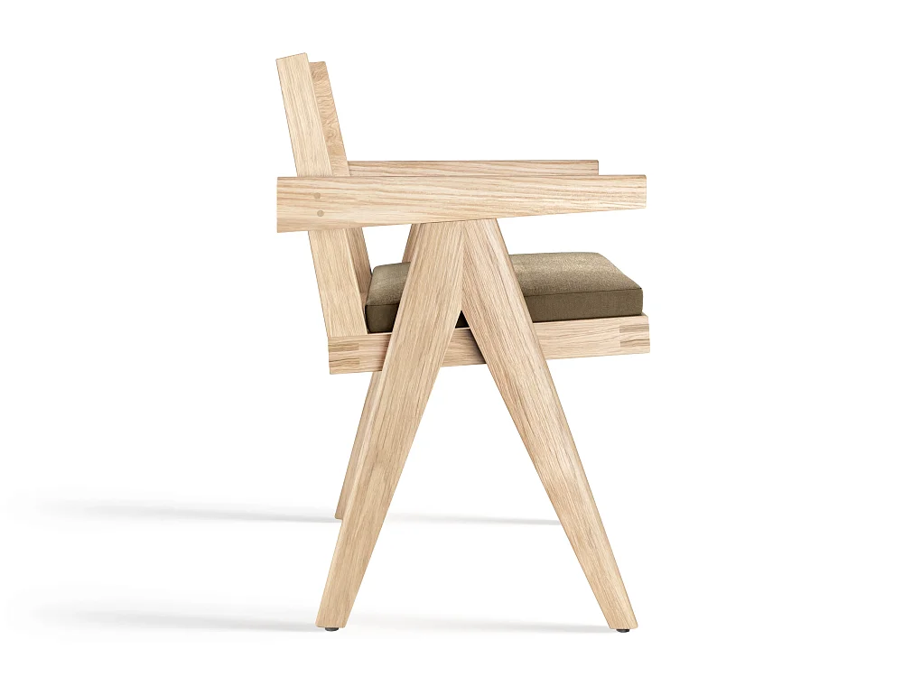 Стул RIVI Ellyn (model009) (дуб/молочный дуб) 50x52x74,5