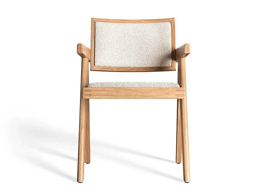 Стул RIVI Ellyn 1 (model009/1) (дуб/натуральный (бесцветный)) 50x52x74,5