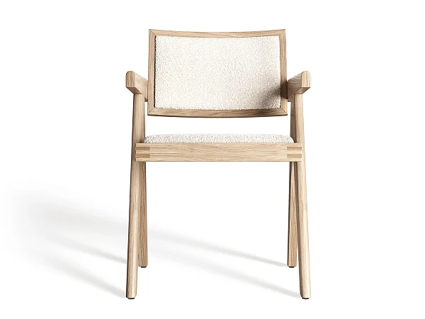 Стул RIVI Ellyn 1 (model009/1) (дуб/молочный дуб) 50x52x74,5