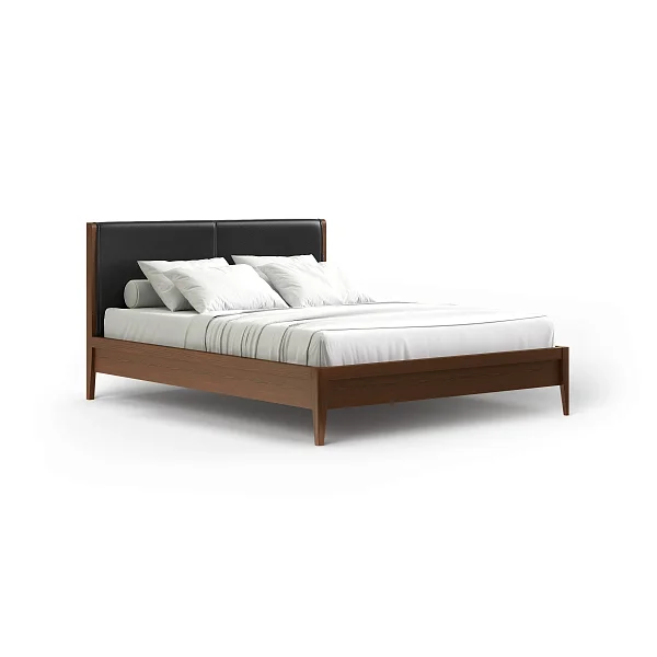 Кровать RIVI Ruby Wood (ясень/орех светлый) 120x200