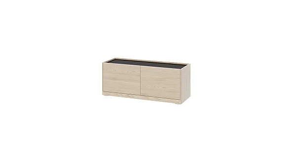 Тумба Медиа-консоль RIVI GIGI S (молочный дуб) 114x45x40