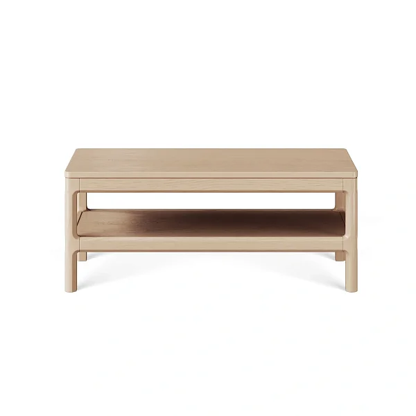 Стол журнальный прямоугольный RIVI Twiggy (молочный дуб) 100x50x41