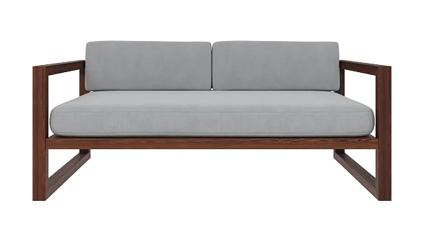 Диван RIVI Linda (ясень/орех) 162x85x62