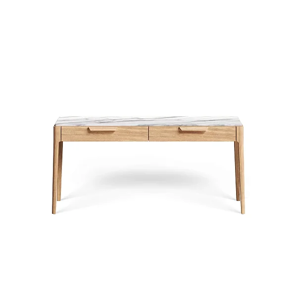 Консоль RIVI Harvey mini (дуб/натуральный) 100x40x61