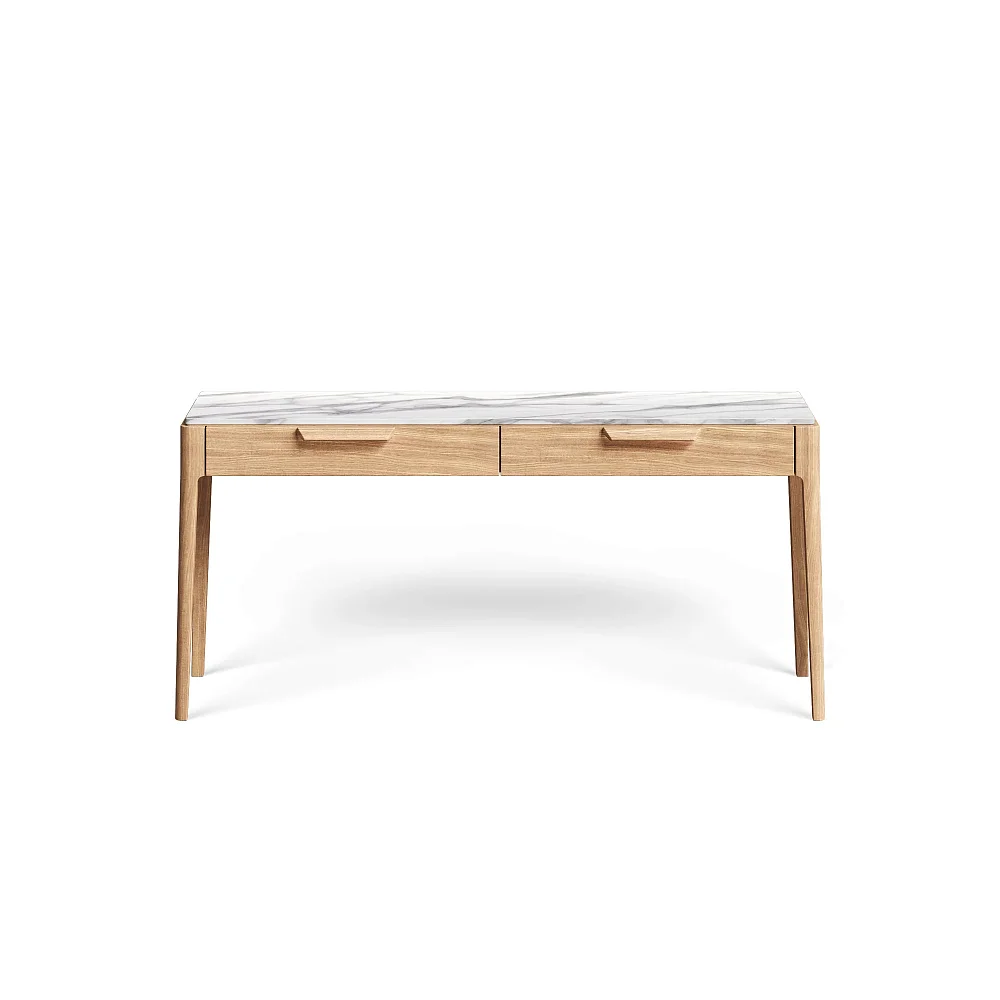 Консоль RIVI Harvey mini (дуб/натуральный) 100x40x61
