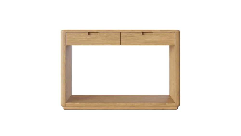 Консоль RIVI Tommy (дуб/натуральный) 120x53x80