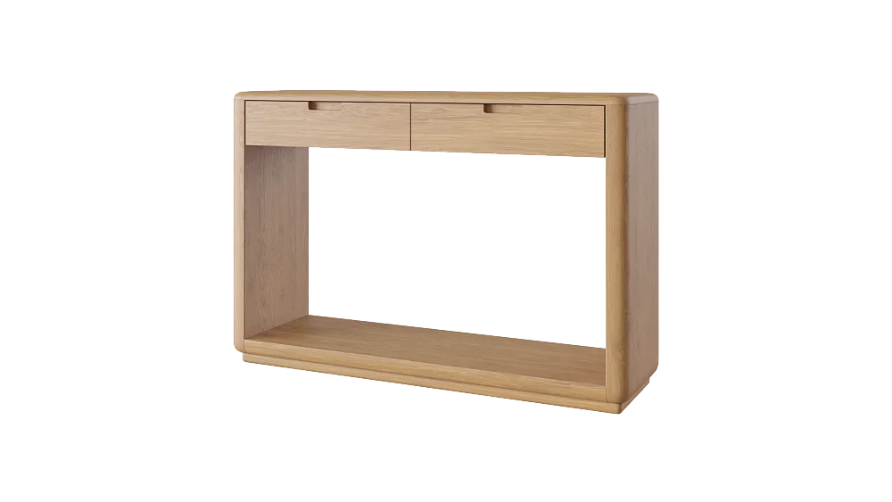 Консоль RIVI Tommy (дуб/натуральный) 120x53x80